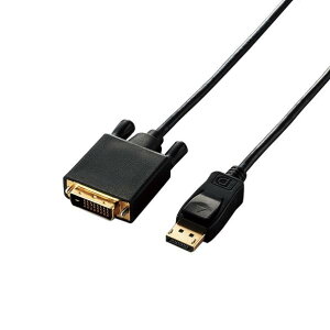 y10/1 Gg[ōőP5{zGR DisplayPortpDVIϊP[u ubN CAC-DPDVI10BK [CACDPDVI10BK]