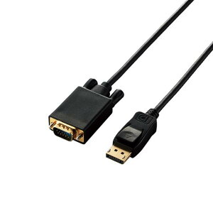 GR DisplayPortpVGAϊP[u ubN CAC-DPVGA10BK [CACDPVGA10BK]ySPSPz