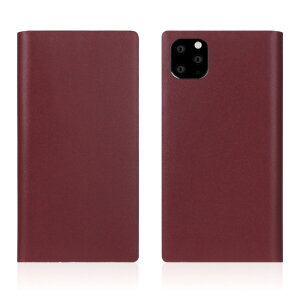 SLG Design iPhone 11 Pro MaxpP[X Calf Skin Leather Diary o[KfB SD17965I65R [SD17965I65R]