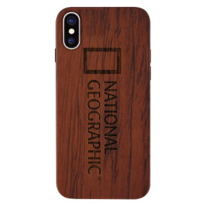 National Geographic iPhone XS/X�p�P�[�X Nature Wood ���[�Y�E�b�h NG12958IX [NG12958IX]