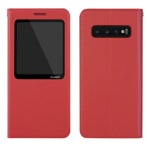 SKINPLAYER GalaxyS10+�p�P�[�X Trenther view ���b�h SKP16366S10P [SKP16366S10P]