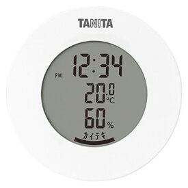タニタ デジタル温湿度計 ホワイト TT-585-WH [TT585WH]【MYMP】