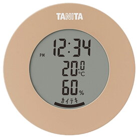 タニタ デジタル温湿度計 ライトブラウン TT-585-BR [TT585BR]【MAAP】