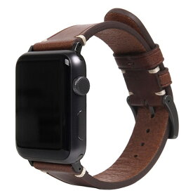 SLG Design Apple Watch 49/45/44/42mm用バンド Italian Buttero Leather ブラウン SD18381AW [SD18381AW]【JPSS】