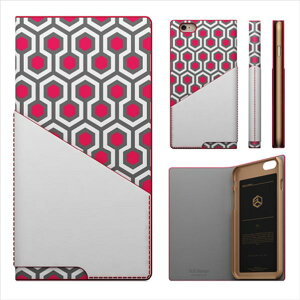 SLG Design iPhone 6s/6�p�P�[�X D0 Combi Calf Skin Artificial Leather Diary ���b�h SD4257I6 [SD4257I6]