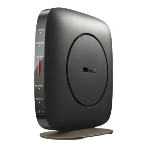 BUFFALO 無線LAN親機 11ac/n/a/g/b 1733+800Mbps エアーステーション ブラック WSR-2533DHP3-BK [WSR2533DHP3BK]【RNH】【MSPP】
