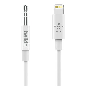 BELKIN Lightning to 3D5mm I[fBIP[u(6m) AV10172BT06-WHT [AV10172BT06WHT]