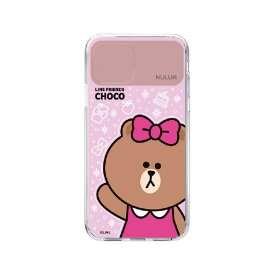 LINE FRIENDS iPhone 11 Pro用LIGHT UP CASE ベーシック チョコ KCE-CSB021 [KCECSB021]