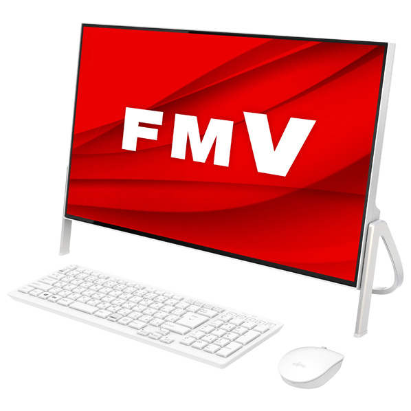 あんしん延長保証対象 4辺狭額デザインのスタイリッシュデスクトップPC 富士通 最上の品質な 一体型デスクトップパソコン ESPRIMO IMPP ホワイト RNH FMVF52E1W ランキングTOP10