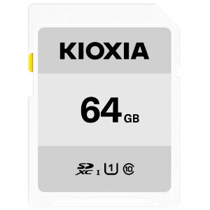KIOXIA SDXC UHS-IJ[h(64GB) EXCERIA BASIC KSDB-A064G [KSDBA064G]ySPSPz