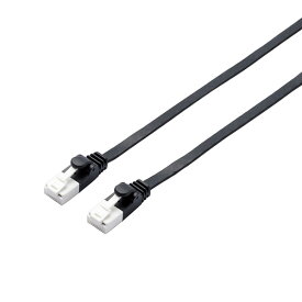 エレコム カテゴリー6A対応LANケーブル(3．0m) ブラック LD-GFAT/BK30 [LDGFATBK30]【NVPM】