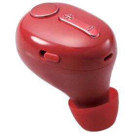 エレコム 超極小Bluetoothハンズフリーヘッドセット レッド LBT-HSC30MPRD [LBTHSC30MPRD]【RNH】【AUMP】