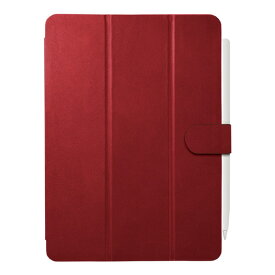 BUFFALO iPad Pro 11インチ用3アングルレザーケース レッド BSIPD2011CL3RD [BSIPD2011CL3RD]【MAAP】