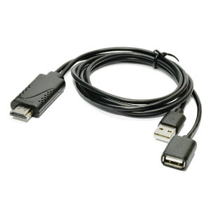 JTT iPhone HDMI�~���[�����O�P�[�u�� �u���b�N IPHDMI-BK [IPHDMIBK]