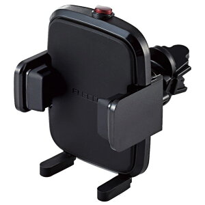 �G���R�� �X�}�z�p�ԍڃ����^�b�`�z���_�[(�G�A�R���N���b�v) �u���b�N P-CARS12BK [PCARS12BK]