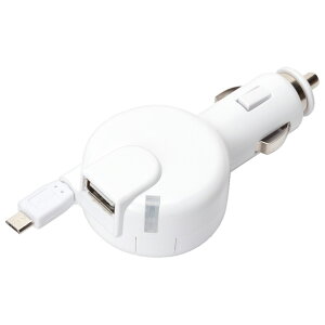 PGA micro USBRlN^ 莮ԍڗpDC[d zCg PG-MDC24A02WH [PGMDC24A02WH]