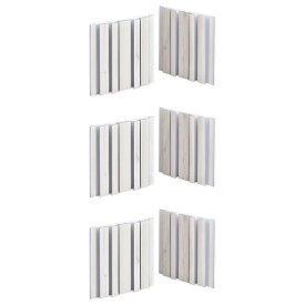 Vento 音響パネル 6個入り SQUARE ホワイトウッド調 SQ2-WH-3P [SQ2WH3P]