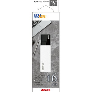 BUFFALO USB3D2(Gen1)USB mbN 16GB IWi zCg RUF3-KSE16GA-WH [RUF3KSE16GAWH]