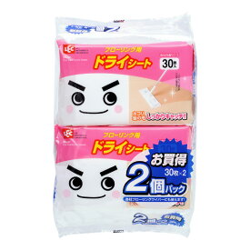 レック ドライシート フローリング用 30枚 2個パック SS247フロ-リングドライシ-ト30マイ2P [SS247フロ-リングドライシ-ト30マイ2P]