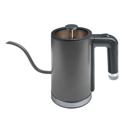 山善 温度計付きケトル 0．6L グレー NEKJ-060DT-GY [NEKJ060DTGY]【RNH】【JYMP】