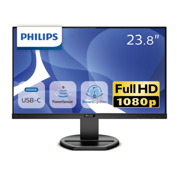 楽天市場】PHILIPS 23．8型ワイド液晶ディスプレイ 243B9/11 [243B911  