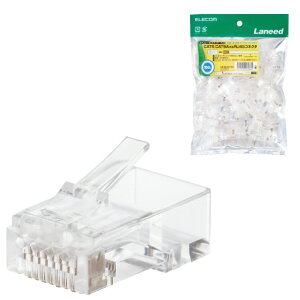 �G���R�� Cat6A�p�R�l�N�^ 100���� LD-6RJ45T100 [LD6RJ45T100]�yKNSY�z