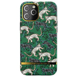 Richmond & Finch iPhone 12 Pro Max�pFREEDOM CASE �A�j�}�� Green Leopard RF19323I12PM [RF19323I12PM]