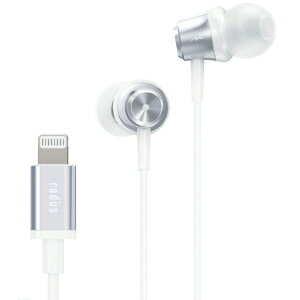 ���f�B�E�X Lightning�C���t�H�� Inner Ear Headphones with Lightning �V���o�[ HP-NEL11S [HPNEL11S]