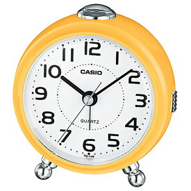 カシオ 目覚まし時計 イエロー TQ-149-9JF [TQ1499JF]