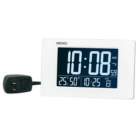 SEIKO 電波置掛兼用時計 DL214W [DL214W]