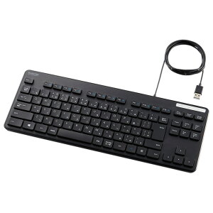 �G���R�� �L�����^�R���p�N�g�L�[�{�[�h �u���b�N TK-FCM107KBK [TKFCM107KBK]�yKNSY�z