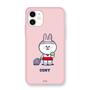 LINE FRIENDS iPhone 12/12 PropBrown's Sports Club J[\tgP[X[CZXi] CONY KCE-CSB068 [KCECSB068]