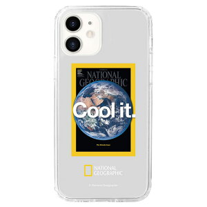 National Geographic iPhone 12 mini�p�}�K�W�� �N���A�P�[�X Cool It NG20256I12 [NG20256I12]