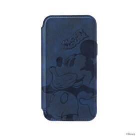 PGA iPhone 12/12 Pro用ガラスフリップケース ミッキーマウス PG-DGF20G01MKY [PGDGF20G01MKY]