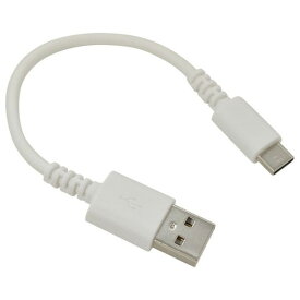 ラスタバナナ スマートフォン用USB充電通信ケーブル(10cm) ホワイト R01CAAC3A02WH [R01CAAC3A02WH]