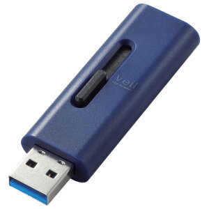 �G���R�� �X���C�h��USB3�D2(Gen1)������ 128GB �u���[ MF-SLU3128GBU [MFSLU3128GBU]