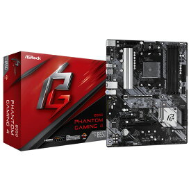 ASROCK Socket AM4 AMD B550 ATX マザーボード ASRock B550 シリーズ B550 PHANTOM GAMING 4 [B550PHANTOMGAMING4]【MYMP】