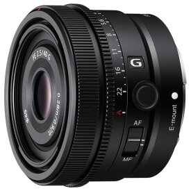 SONY デジタル一眼カメラα[Eマウント]用 単焦点レンズ FE 40mm F2.5 G SEL40F25G [SEL40F25G]