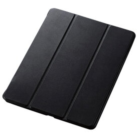 エレコム iPad 10．2インチ(2020年モデル/2019年モデル)用フラップケース/Pencil収納/スリープ対応 ブラック TBWA19RWVSABK [TBWA19RWVSABK]【SPMP】