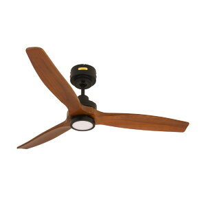 javaloelf DC���[�^�[����LED�V�[�����O�t�@�� Modern Collection REAL wood blades �u���b�N JE-CF044-BK [JECF044BK]