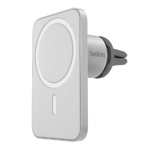 BELKIN iPhone 12�pCar Vent Mount PRO with MagSafe �V���o�[ WIC002BTGR [WIC002BTGR]