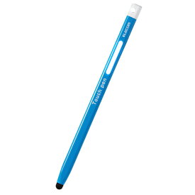 エレコム 三角型タッチペン(細) ブルー P-TPEN02SBU [PTPEN02SBU]【JLMP】
