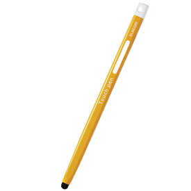 エレコム 三角型タッチペン(細) イエロー P-TPEN02SYL [PTPEN02SYL]【JLMP】
