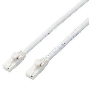 �G���R�� Cat6A LAN�P�[�u��(15m) �z���C�g LD-GPAT/WH15/RS [LDGPATWH15RS]�yMRTP�z