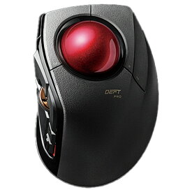 エレコム トラックボール DEFT PRO(人差し指操作タイプ) ブラック M-DPT1MRXBK [MDPT1MRXBK]【AMUP】