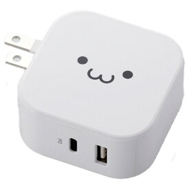 エレコム AC充電器(USB Power Delivery20W+12W/C×1+A×1) ホワイトフェイス MPA-ACCP20WF [MPAACCP20WF]