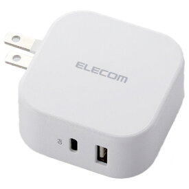 エレコム AC充電器(USB Power Delivery20W+12W/C×1+A×1) ホワイト MPA-ACCP20WH [MPAACCP20WH]【JLMP】