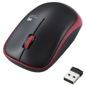 �G���R�� �R�ۏȓd�� ���C�����X�É�IR�}�E�X(3�{�^��) ���b�h M-IR07DRSKRD [MIR07DRSKRD]