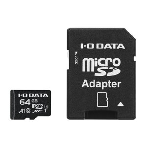 IEOf[^ A1/UHS-I UHS Xs[hNX1Ή microSD[J[h 64GB (SDJ[hϊA_v^[t) IWi IEMS64GA1 [IEMS64GA1]yOCTPz