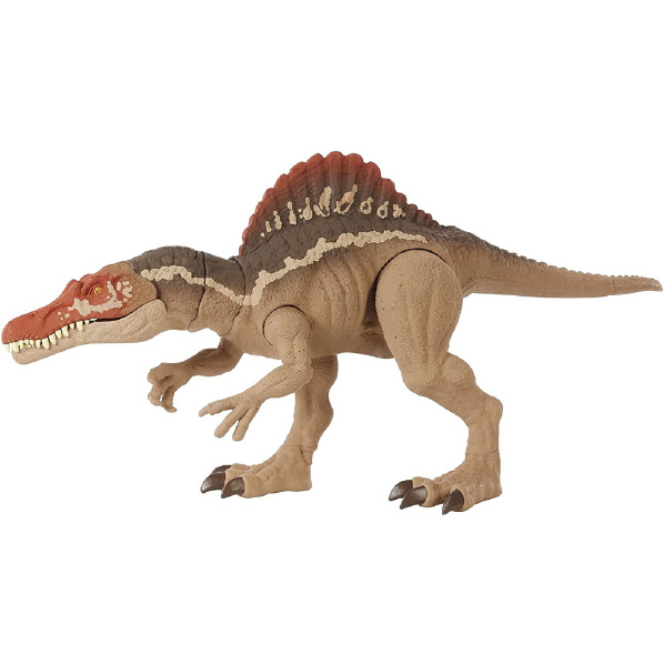 あのT-レックスを倒した“スピノサウルス が大きくて迫力満点のフィギュアとして登場 マテル ジュラシック かみつき ワールド 購入 年間定番 HCG54JWｶﾐﾂｷｽﾋﾟﾉｻｳﾙｽ スピノサウルス